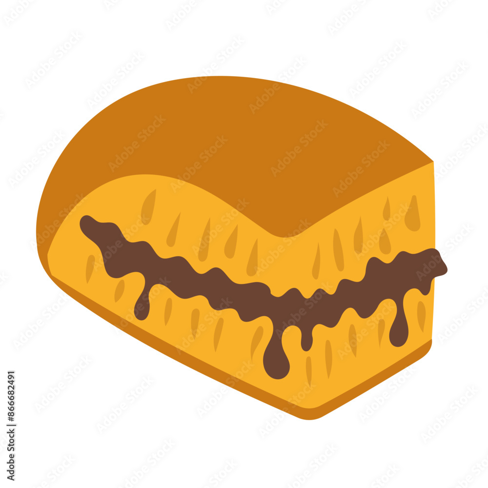 Martabak manis vector illustration, indonesian street food, terang bulan icon, martabak manis clip art, jajanan makanan lokal indonesia Martabak manis vector illustration, indonesian street food, terang bulan icon, martabak manis clip art, jajanan makanan lokal indonesia