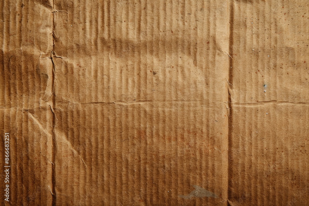 Obraz premium Vintage brown cardboard sheet texture for design work.