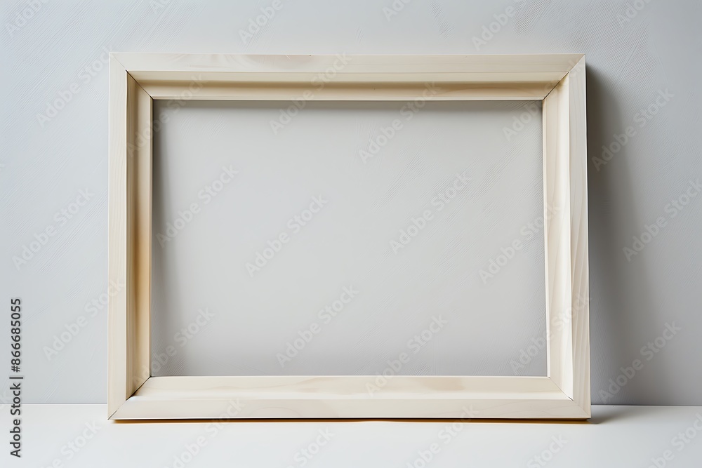 realistic photo frames on a white background realistic photo frames on a white background