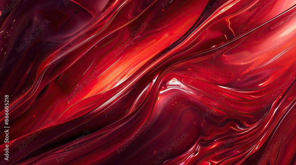 Obraz premium Colorful red abstract background