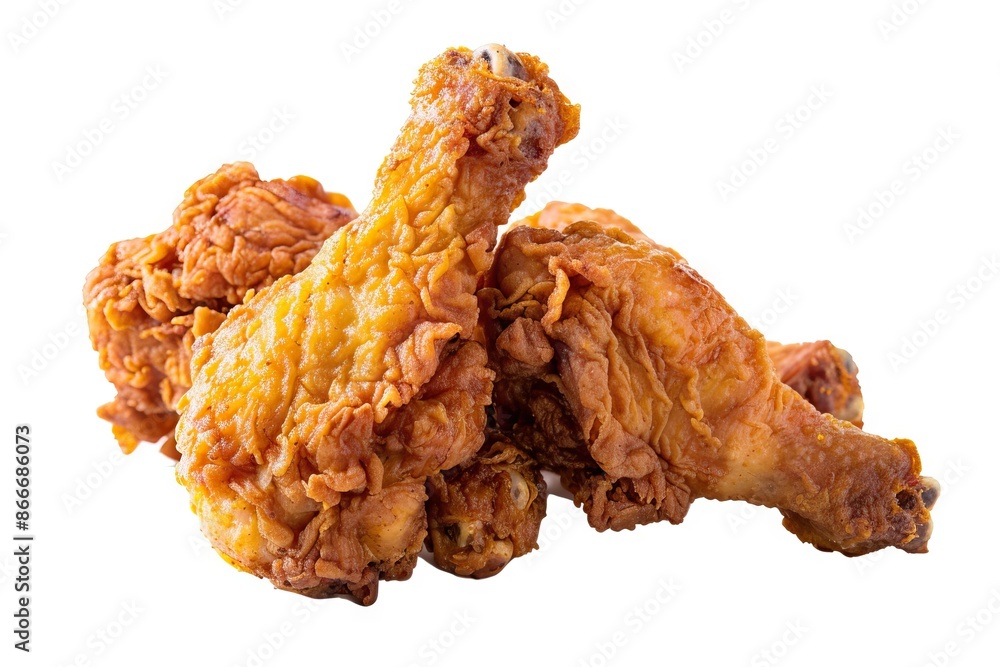 Fried chicken isolated white background Fried chicken Fried chicken isolated white background Fried chicken