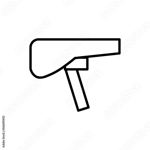 saddle line icon