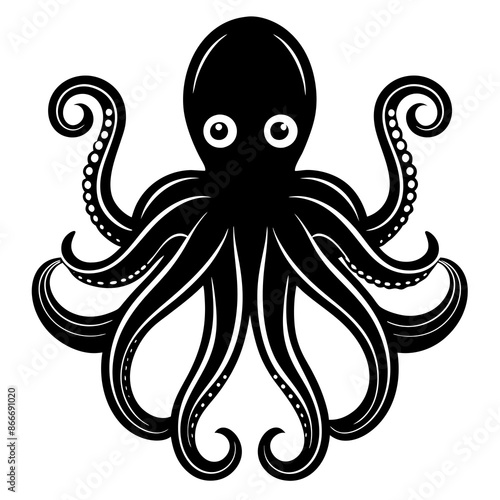 octopus vector illustration photo