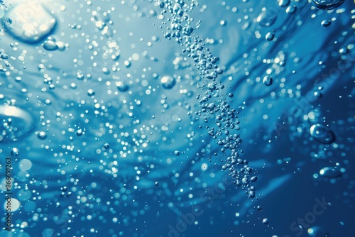 Wallpaper Mural Water bubbles underwater background Torontodigital.ca