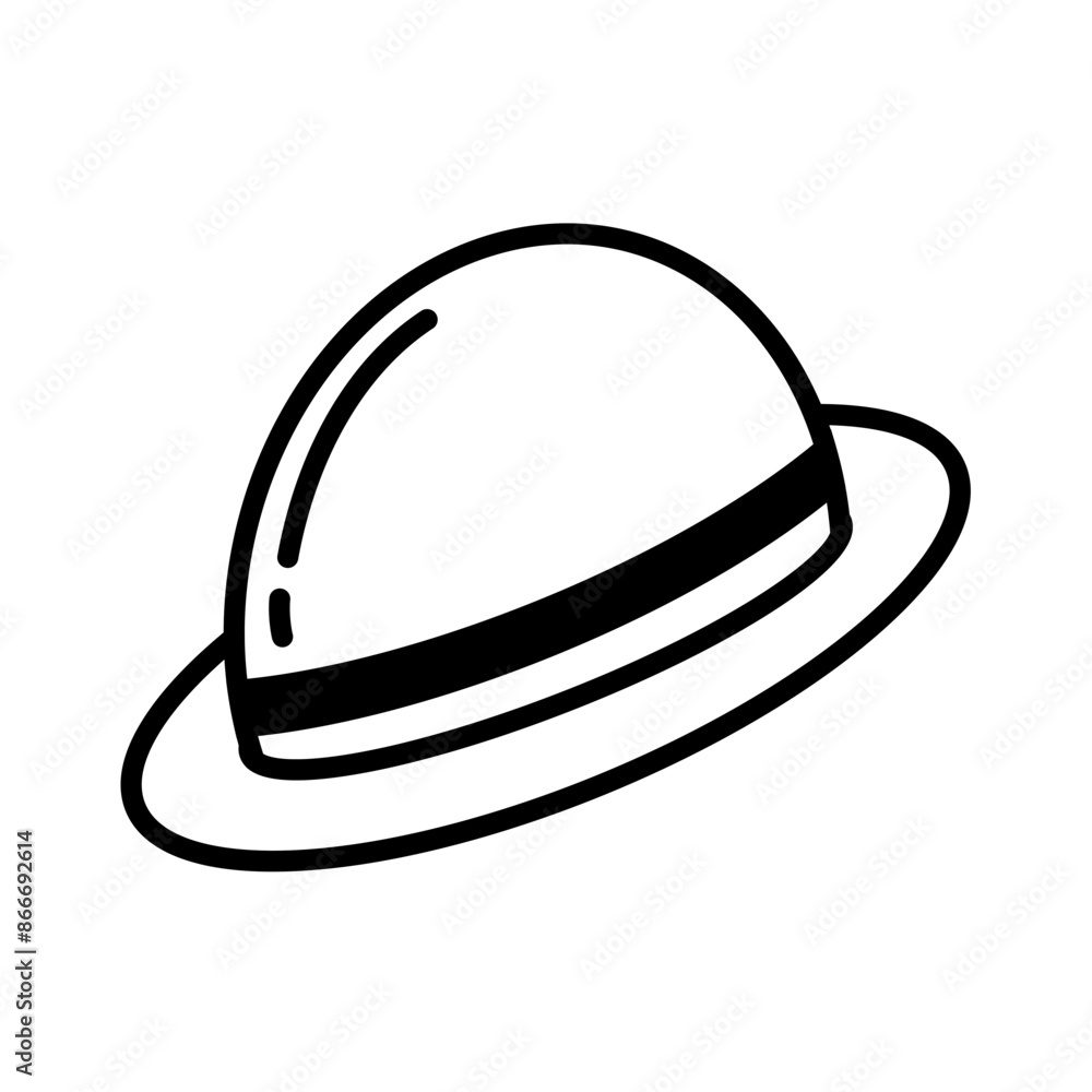 Vacation icon straw hat symbol Vacation icon straw hat symbol