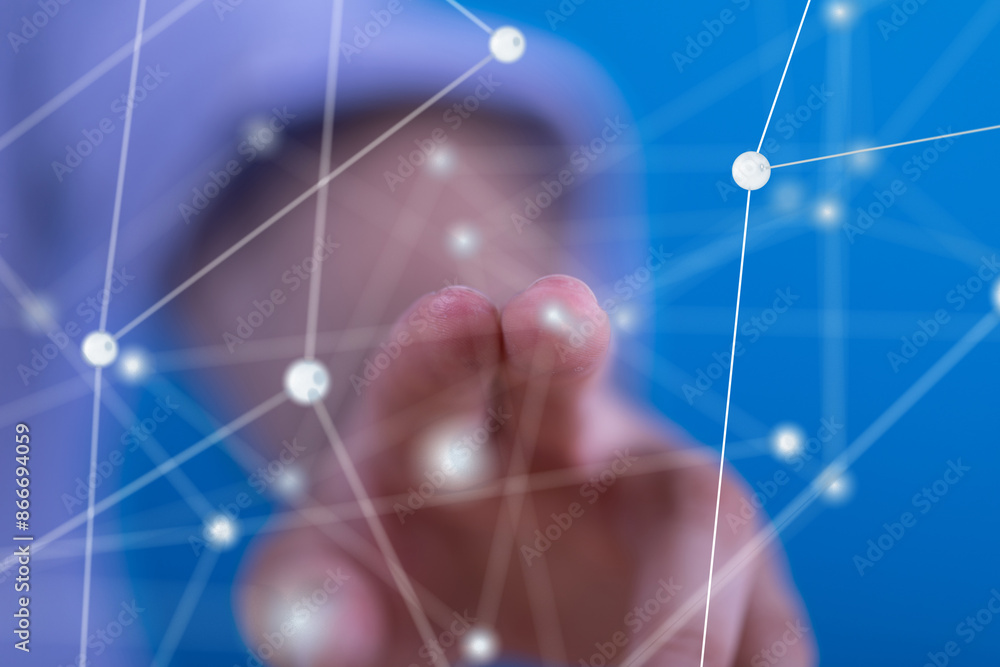 touch Futuristic wave, Futuristic data stream touch Futuristic wave, Futuristic data stream