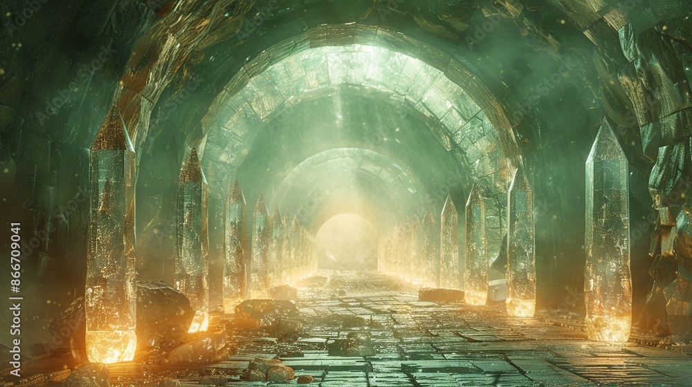 Mystical Crystal Corridor Mystical Crystal Corridor