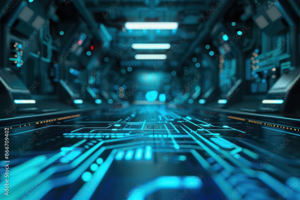 A conceptual image of a hightech training ground with augmented reality drills, perfect for a banner with ample copy space A conceptual image of a hightech training ground with augmented reality drills, perfect for a banner with ample copy space