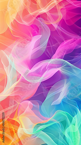 A captivating gradient colorful textured background. Sized perfectly for vertical display