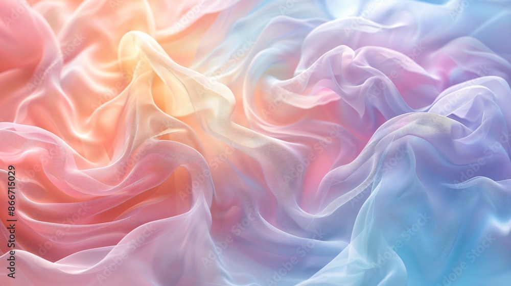 Serene Pastel Gradient Bliss - Abstract Soft Color Merge for Relaxation and Tranquility Serene Pastel Gradient Bliss - Abstract Soft Color Merge for Relaxation and Tranquility