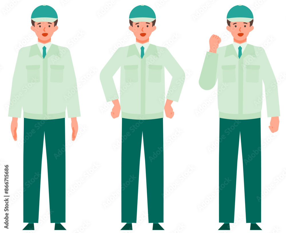 Working man. Concept for Problem Solving. Man cartoon character. People face profiles avatars and icons. Close up image of Problem Solving man. Working man. Concept for Problem Solving. Man cartoon character. People face profiles avatars and icons. Close up image of Problem Solving man.