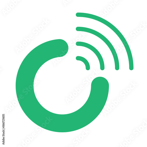4G Vector Flat Icon Design