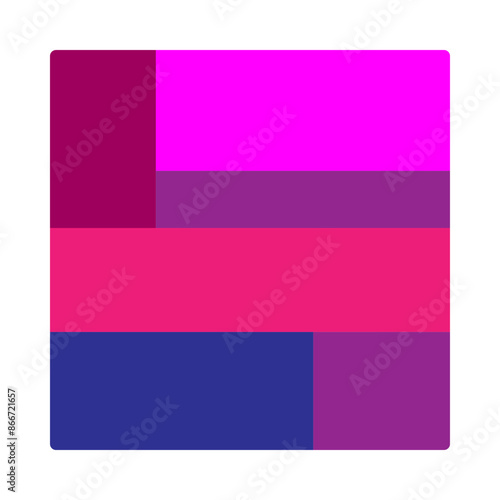 layout Vector Flat Icon Design
