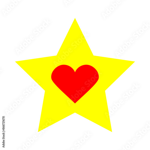 favourite Vector Flat Icon Design