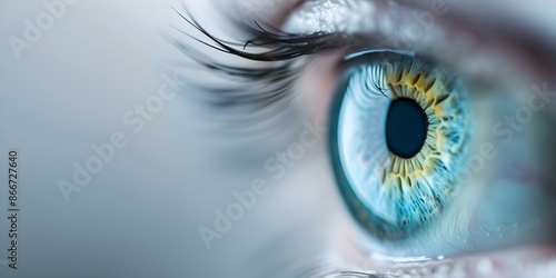 Understanding Hemianopia Partial Vision Loss Affecting Half of the Visual Field. Concept Hemianopia, Vision Loss, Partial Blindness, Visual Field Defects, Eye Conditions