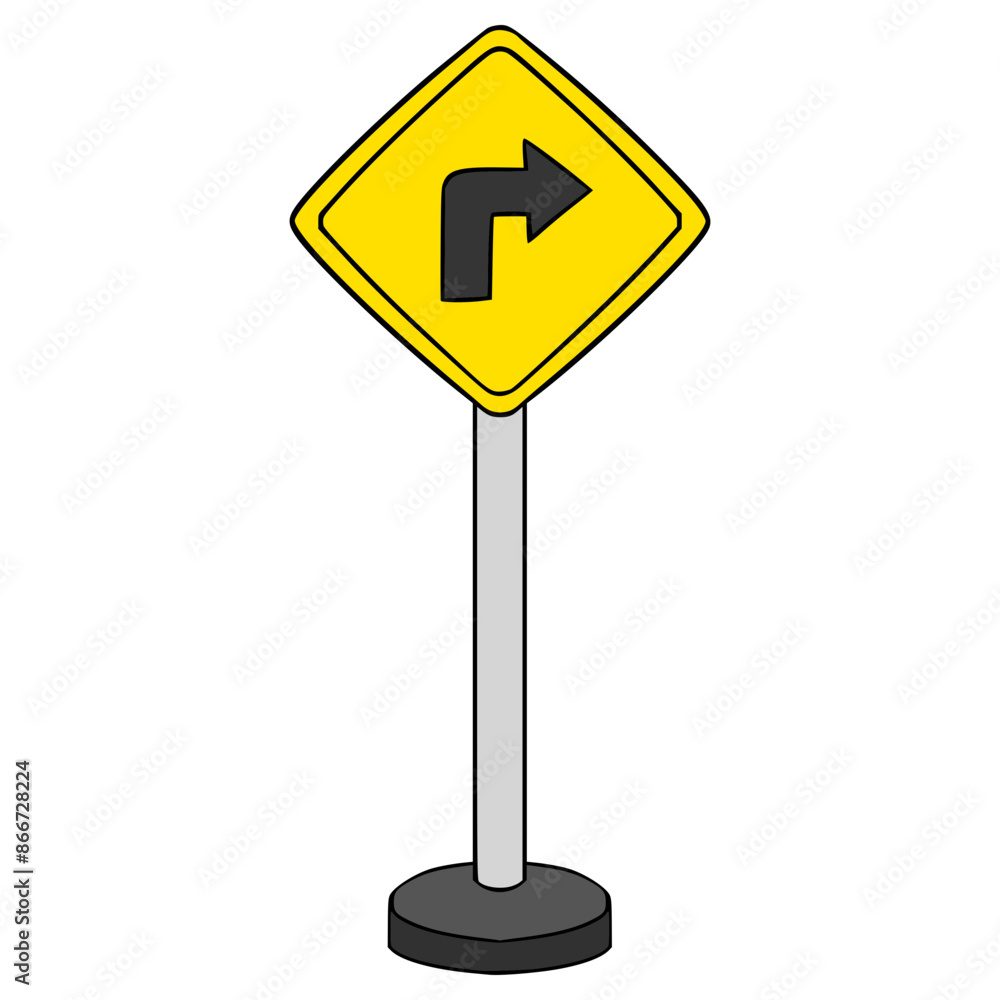 right turn traffic sign illustration hand drawn isolated vector
right turn traffic sign illustration hand drawn isolated vector