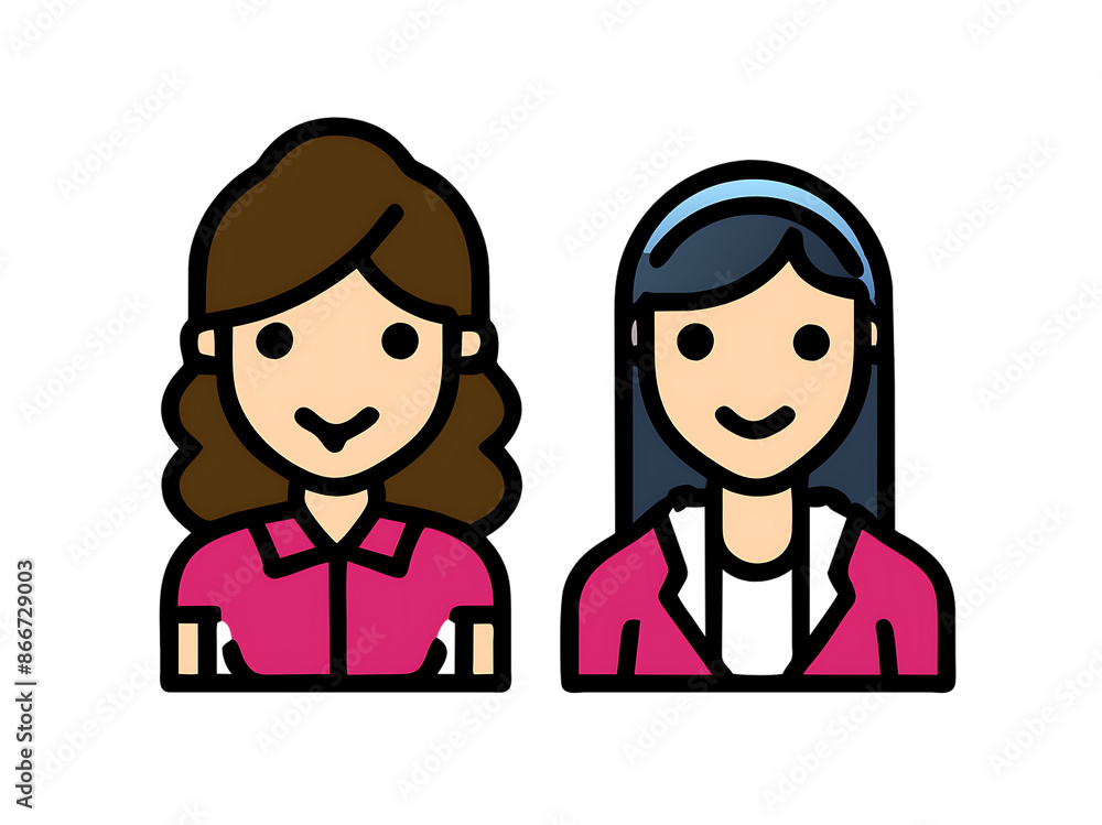 women social icon. women icon. vector icon. women face icon. women social icon. women icon. vector icon. women face icon.