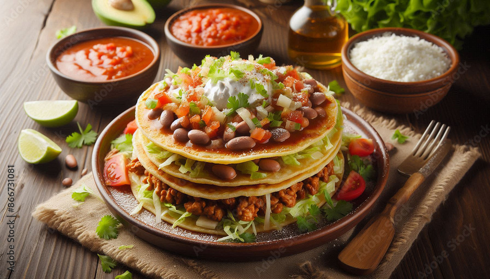 Traditional Mexican dishes. Mexican food. Traditional Mexican dishes. Mexican food.