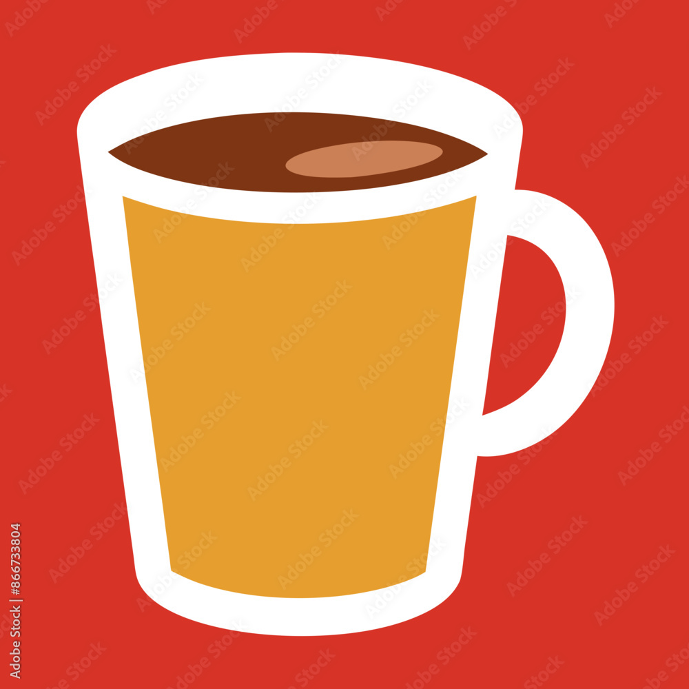 Coffee cup logo icon vector illustration.
Coffee cup logo icon vector illustration.
