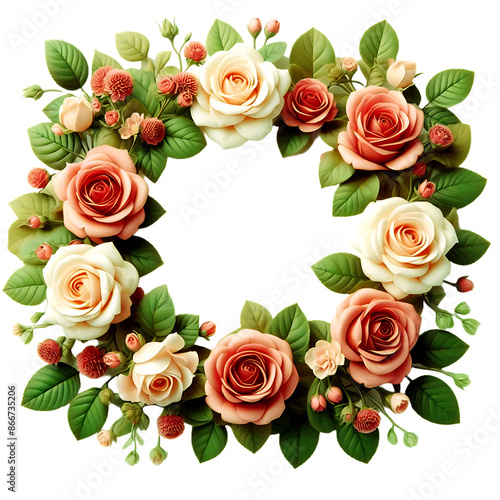 Bouquet of red roses green leaf png transparent background image photo picture download © Emazine Store