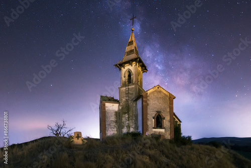 Vergalijo Church, Navarra, Spain, February 8, 2024