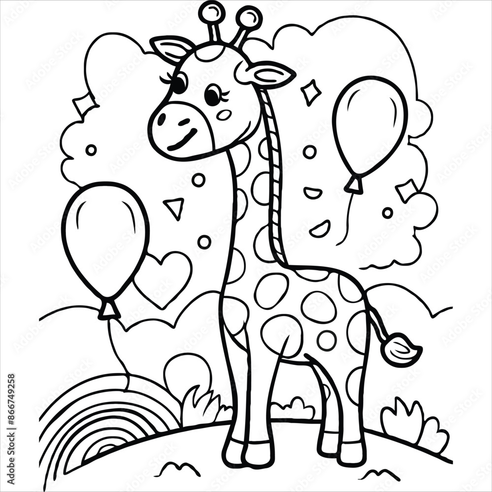 Cute Animal coloring book With kdp Cute Animal coloring book With kdp