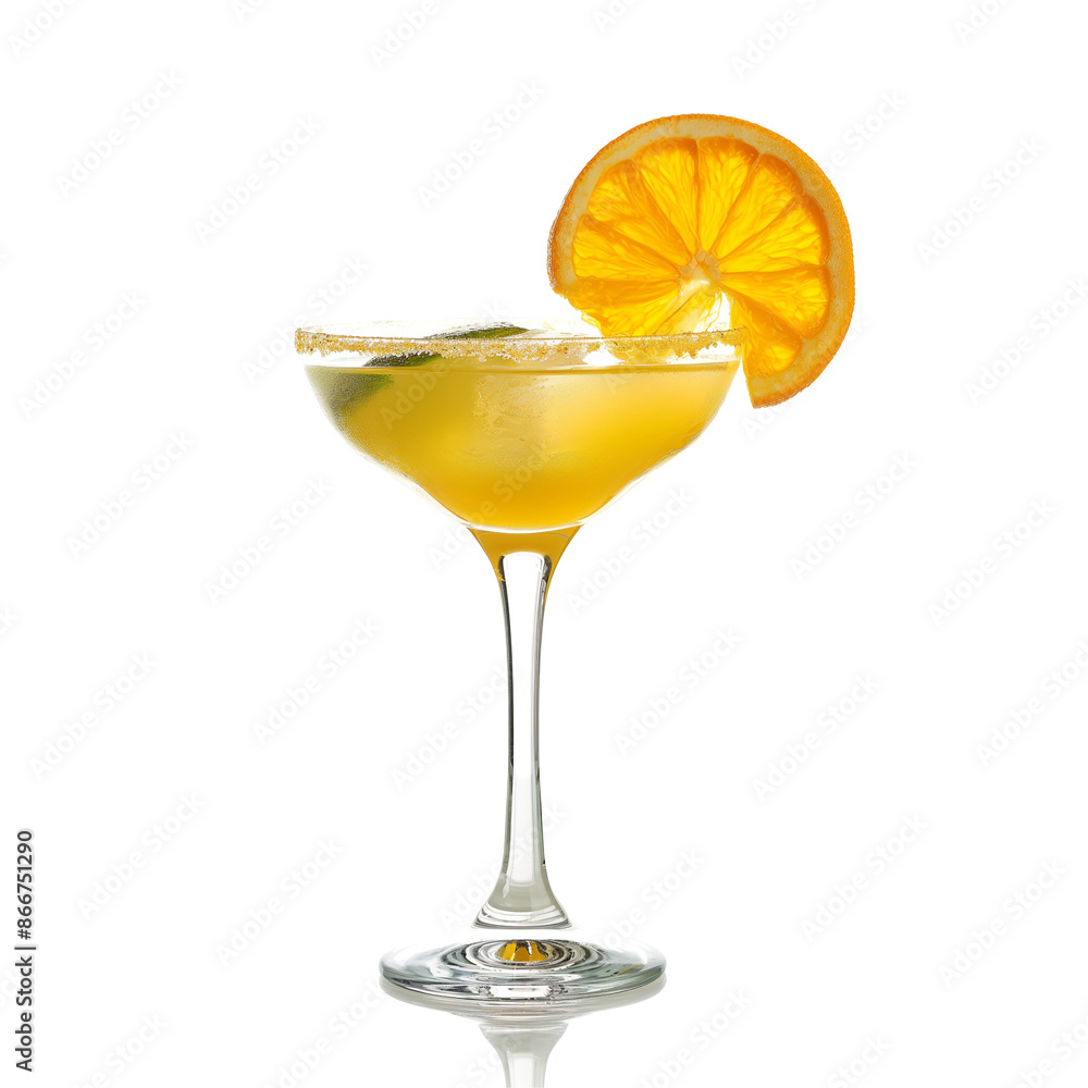 cocktail with lemon and lime