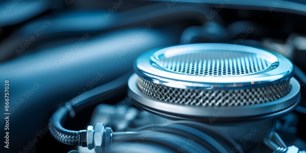 Throttle body in steel blue canvas controlling air intake to engine. Concept Car Components, Throttle Body, Air Intake, Engine, Steel Blue Canvas Throttle body in steel blue canvas controlling air intake to engine. Concept Car Components, Throttle Body, Air Intake, Engine, Steel Blue Canvas