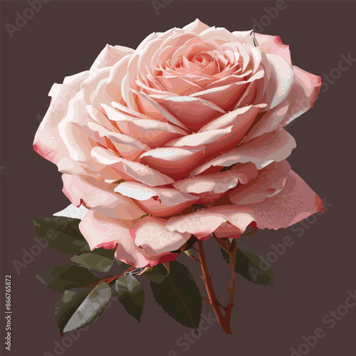 floral Vector bouquet vintage for fashion
