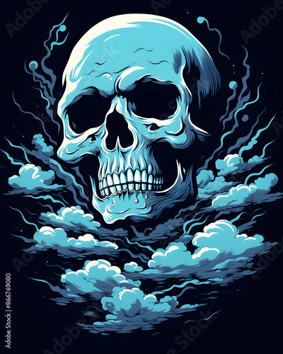 Skull and Clouds lurked in the shadows