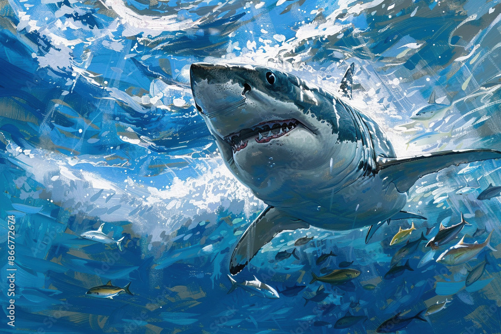 Fototapeta premium Hai