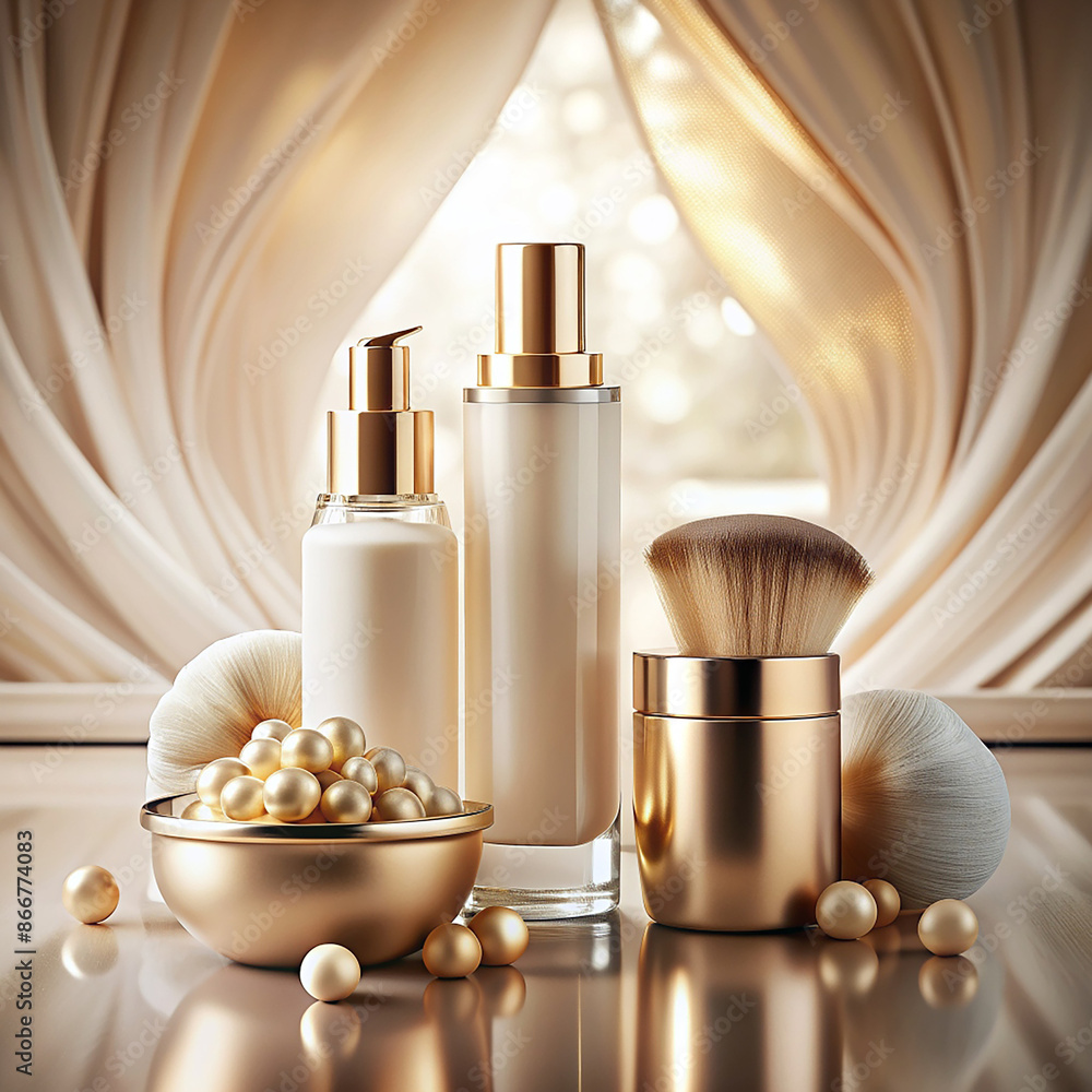 a collection of perfumes and a bottle of perfume on a table. a collection of perfumes and a bottle of perfume on a table.
