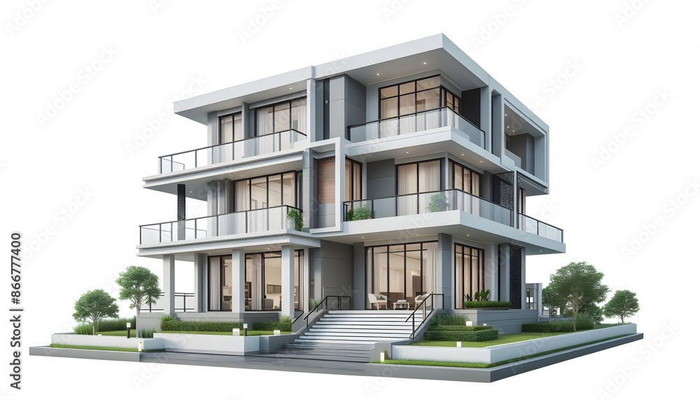 modern building modern building