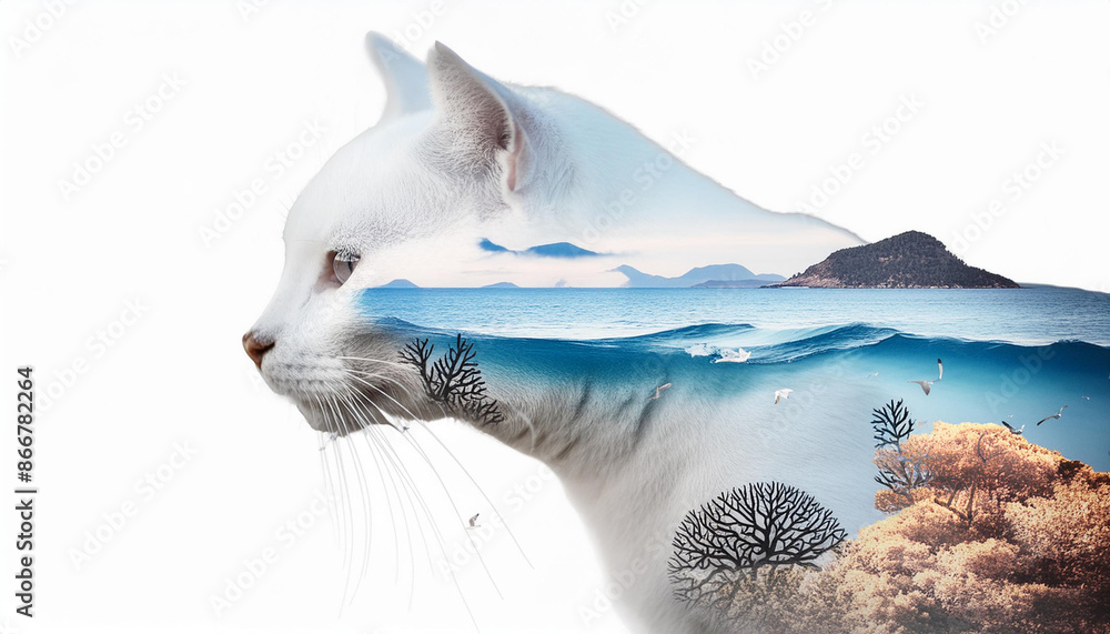 Fototapeta premium dolphin in the sea