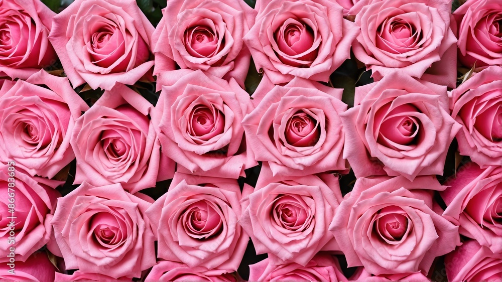 Pink roses, flower background Pink roses, flower background