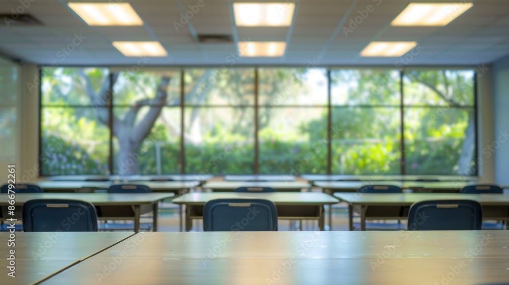 Empty Classroom office for students Empty Classroom office for students