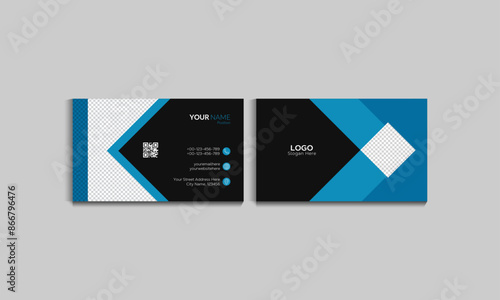 Modern Business Card or Visiting Card Design, Supreme Business Card Design Concept