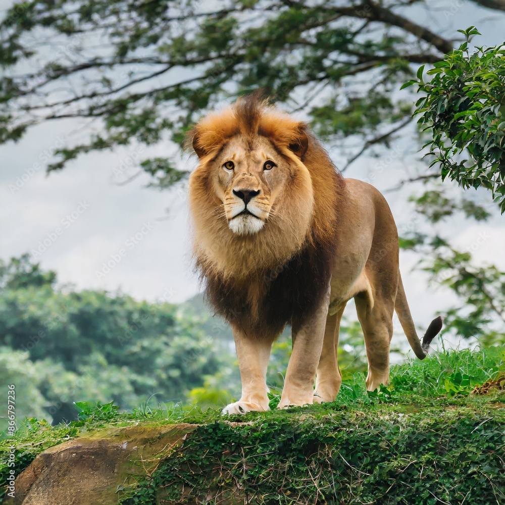 Obraz premium Lion