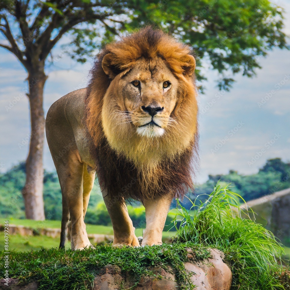 Obraz premium Lion