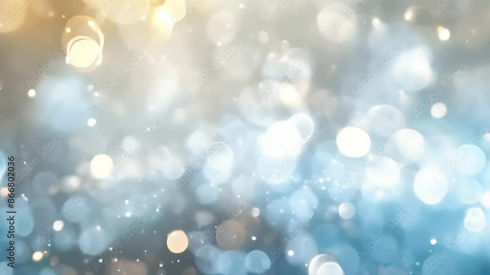 Warm Bokeh Light Particles Background Warm Bokeh Light Particles Background