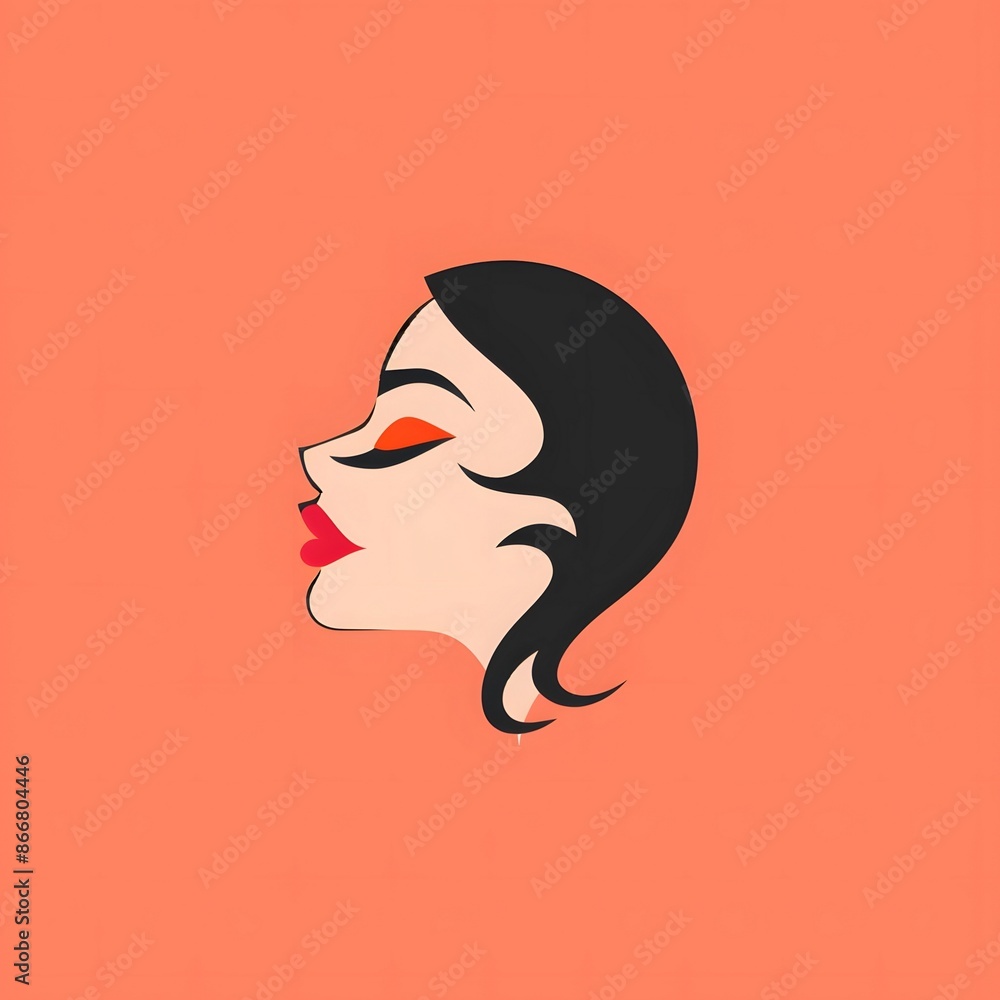 Elegant Spa and Beauty Logos with Minimalist Female Silhouettes Elegant Spa and Beauty Logos with Minimalist Female Silhouettes