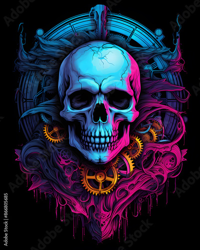 Skull and Mandala lurked in the shadows