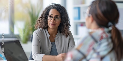 Wallpaper Mural Professional management discussing teamwork and strategy in the office, corporate collaboration. Torontodigital.ca