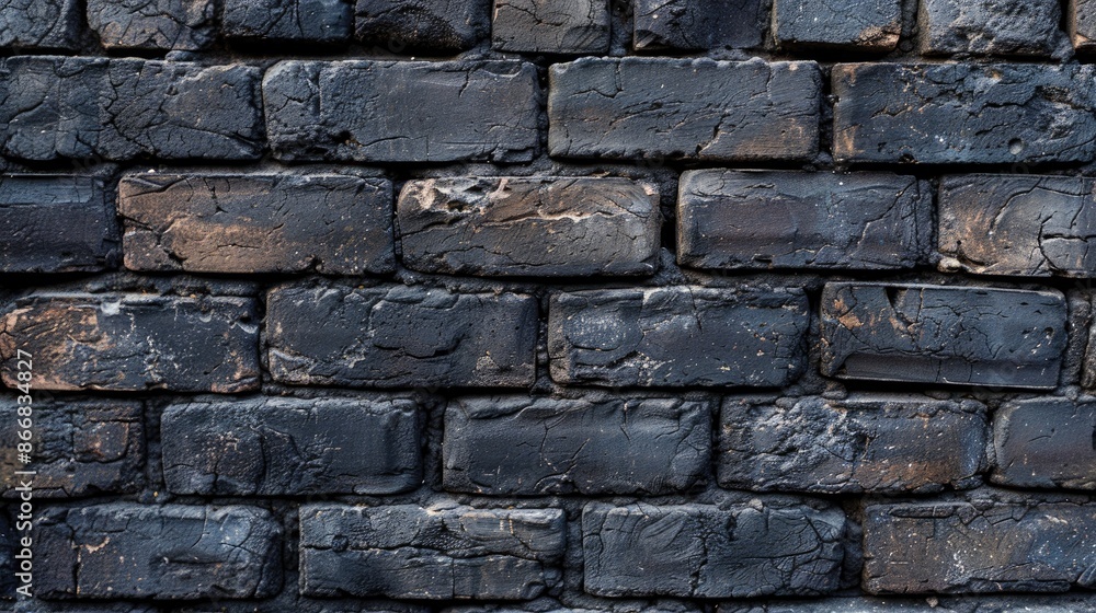 Detailed close up photos of aged black brick texture for architectural design Brick wall with a rustic touch for various settings Detailed close up photos of aged black brick texture for architectural design Brick wall with a rustic touch for various settings