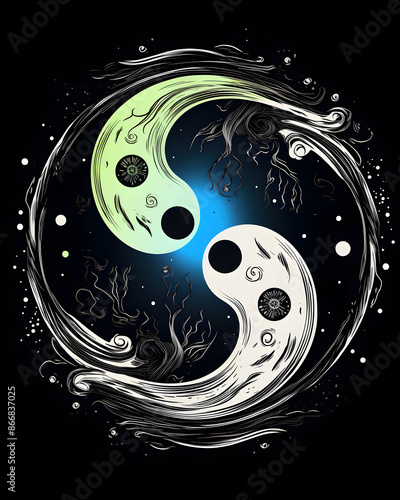 Yin and Yang Taoism photo