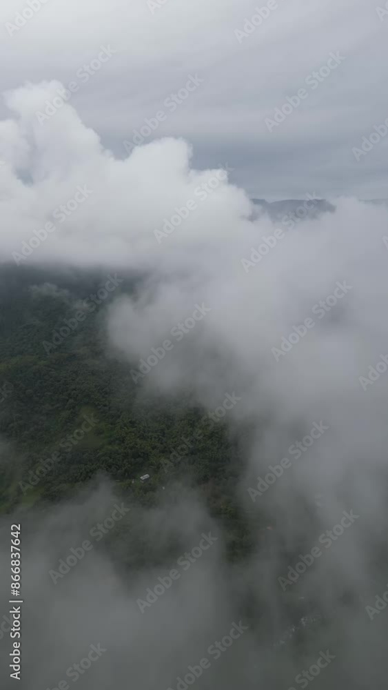 Aerial video over Mindo Cloud Forest, Ecuador Aerial video over Mindo Cloud Forest, Ecuador