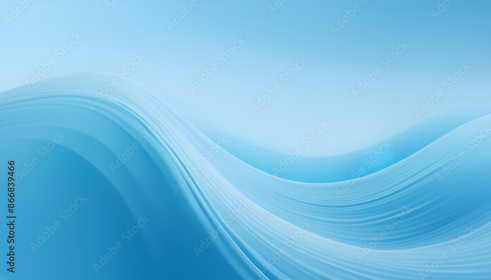 Abstract Blue Wave Background Abstract Blue Wave Background