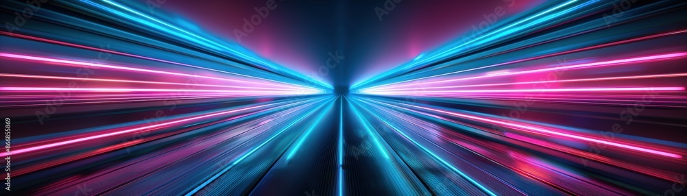 Neon Light Speed, Vibrant neon lights in motion, Futuristic and dynamic Neon Light Speed, Vibrant neon lights in motion, Futuristic and dynamic