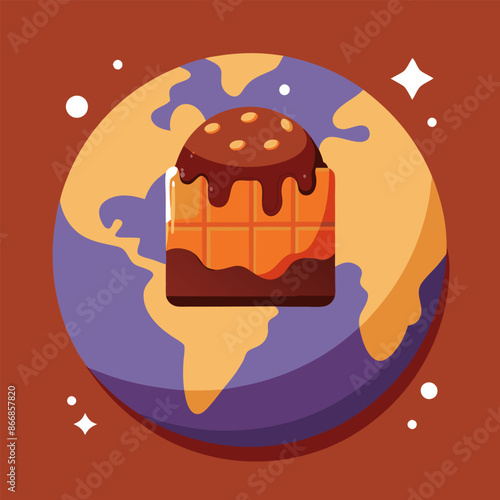 Celebrate World Chocolate Day with our delicious and attractive poster template.

