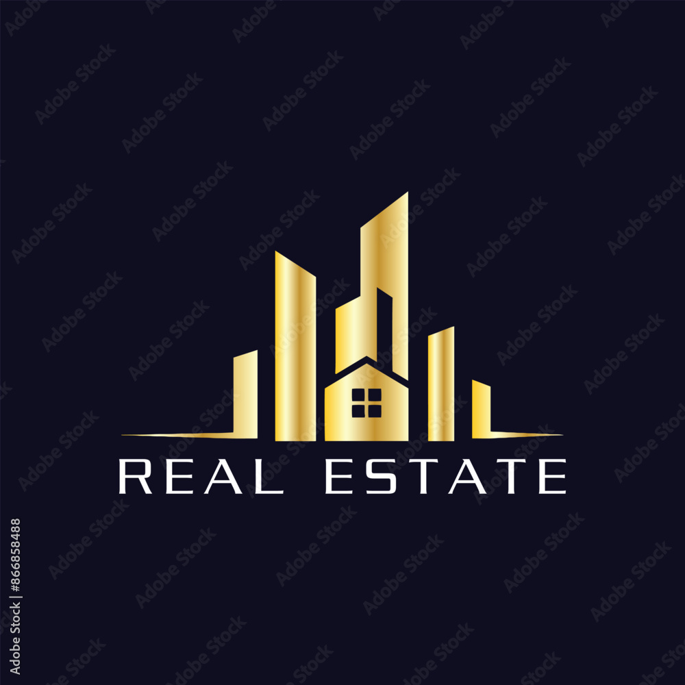 residential building home real estate logo design vector residential building home real estate logo design vector